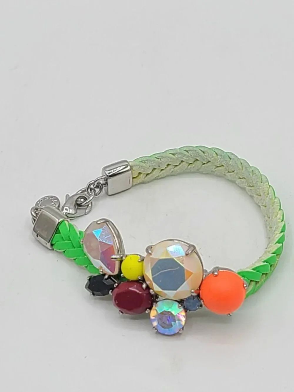 J Crew Small Multi Color Fiesta Rope Bracelet